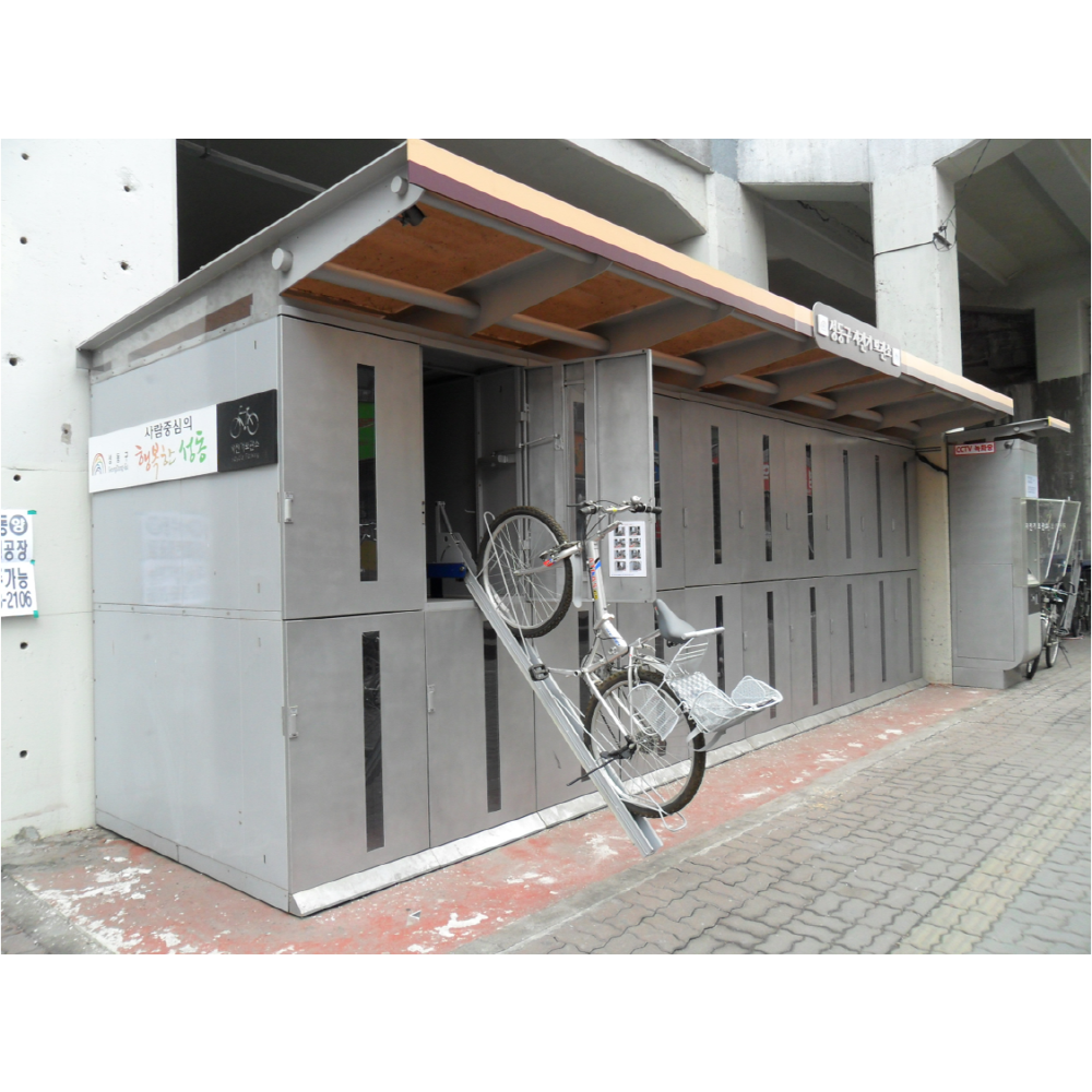 Cabinet Bicycle Rack