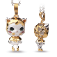 full image Raincoat Cat pendant