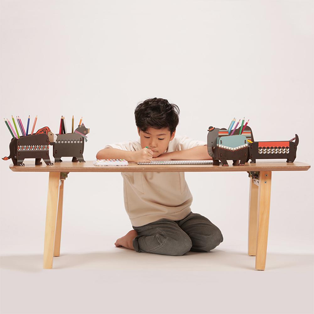 Zoo Box Pencil Makeup Brush Pen Holder Stationery