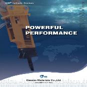 Hydraulic Rock Breaker, KHB1, KHB2, KHB3, KHB4, KHB5, KHB6, KHB15, KHB20, KHB30, KHB40