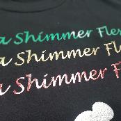 Heat Transfer Vinyl, Shimmer Flex