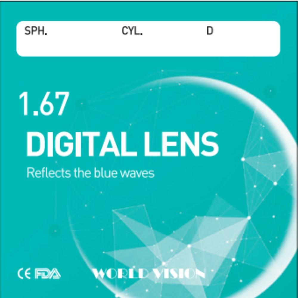 Digital (blue cut) lens