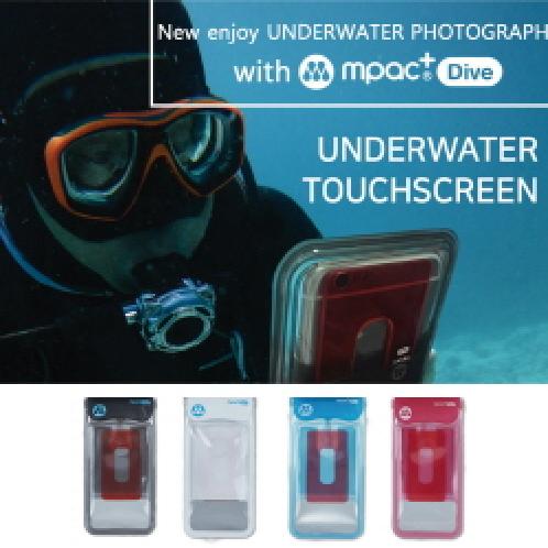 TPU Waterproof cell phone bag Blue&Pink&Black&White
