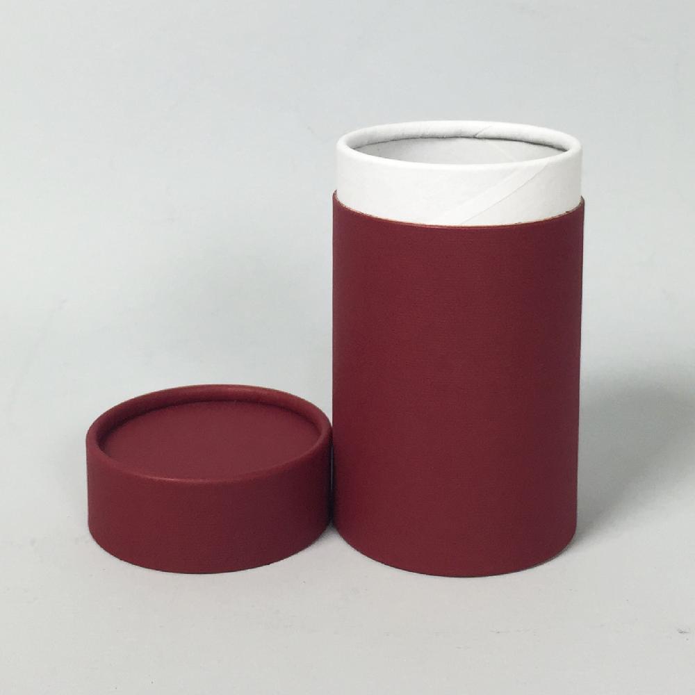 Paper tube 65-S(Wine)_Cosmetic Candy Pharmaceutical Packing Box Cylinder Gift Box Wrapping Supplies