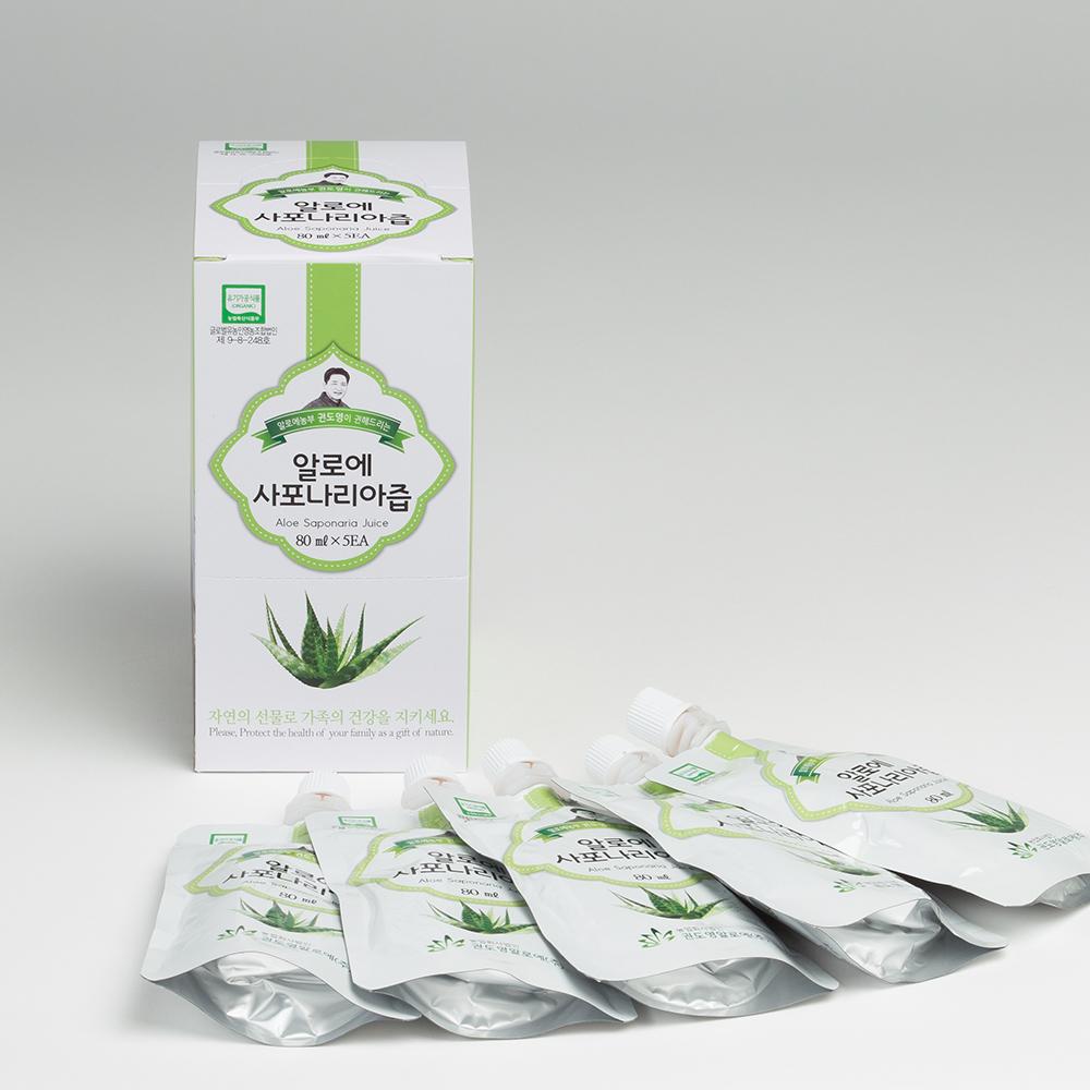 ORGANIC ALOE SAPONARIA JUICE Enjoy aloe saponaria juice easily anywhere, anytime.