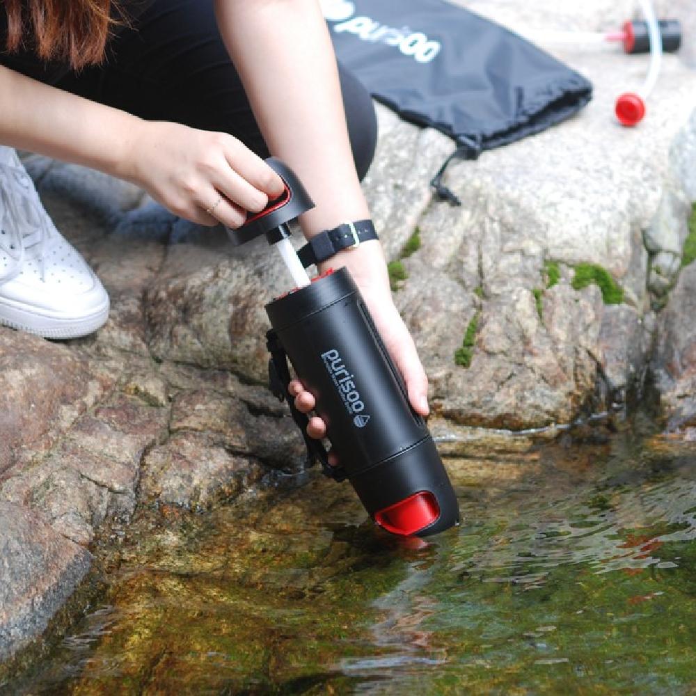 Portable Water Purifier Bottle
