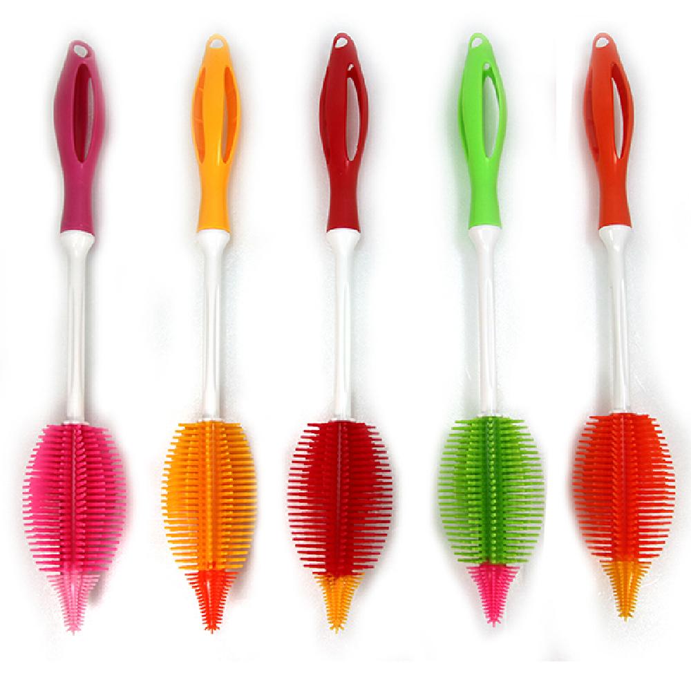 Silicone bottle brush