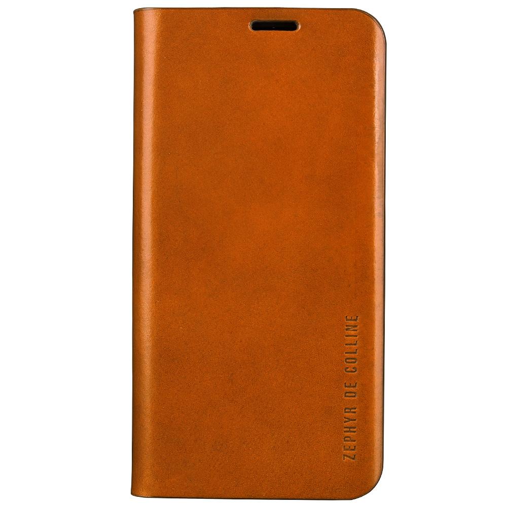 Luxurious Italy's finest leather Phone Protection Line Fit Vegetable Leather Flip Cellphone Case