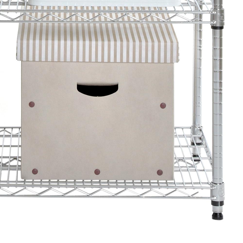 Metal rack 5-layer storage shelves IS-12261180 5S