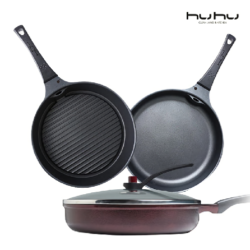 HuHu Smell Burning Grill Pan | frypan, dongyang natoyan,huhupan,huhu frypan, smell burning pan,grill pan