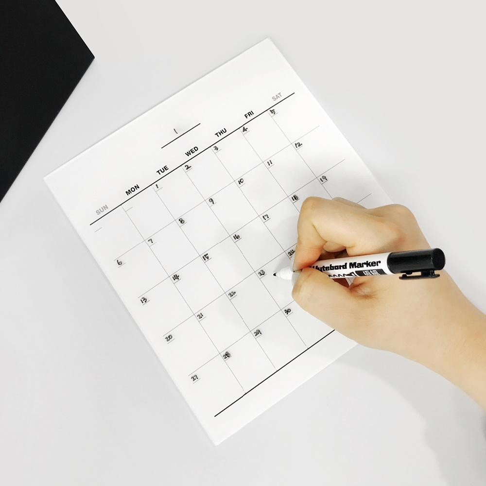 Magnetic Stand Calender (monthly scheduler, weekly to do list)