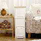 detail image1 Urban Wood Tops Slim Chest of Drawers White Transparent