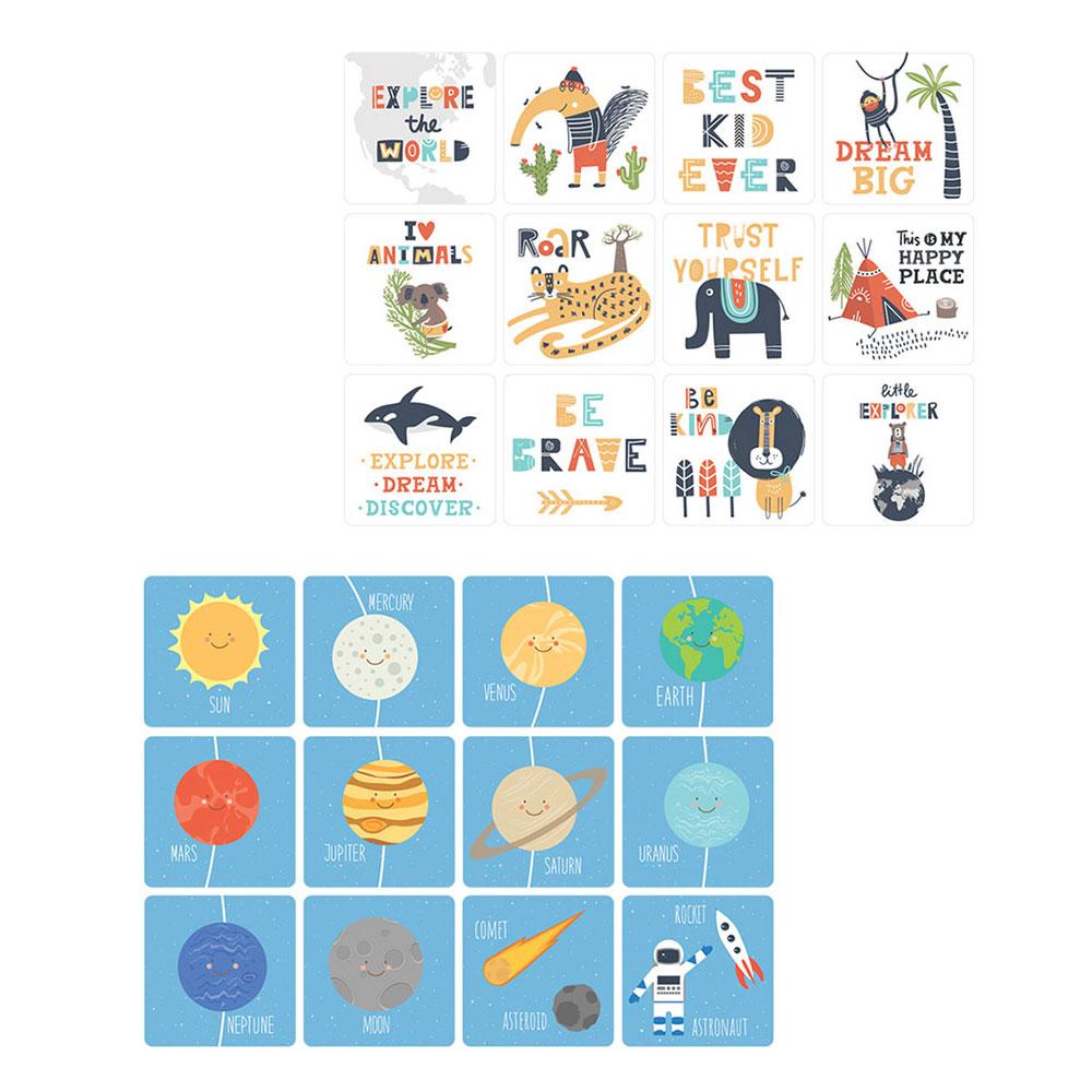 Deco Poster Card Type - 10 sheets