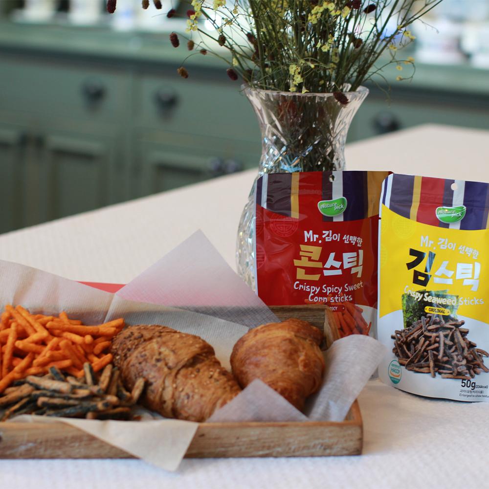 Korean Corn stick snack