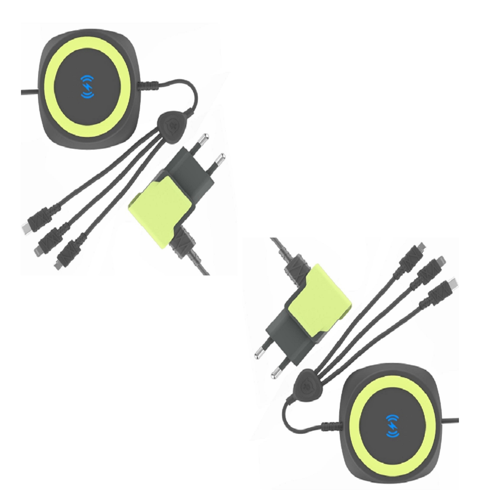 3 in 1 Wired / Wireless Multi-charger