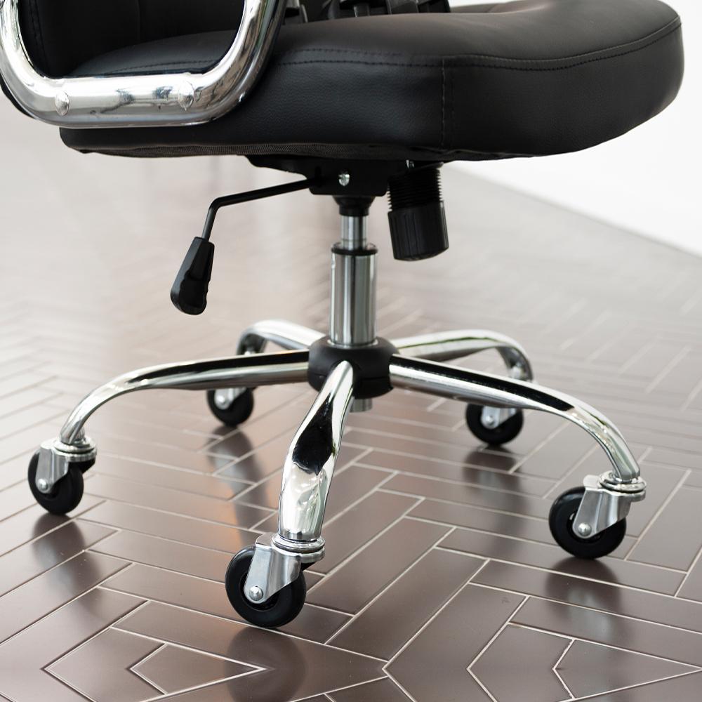 3inch Office Chair Casters for All Floors, High Elastic Urethane with Swivel Caster. G373S-6(A)