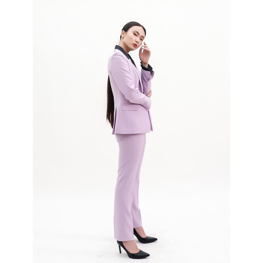 SUITHEEL ONE BUTTON SINGLE SUIT - LAVENDER