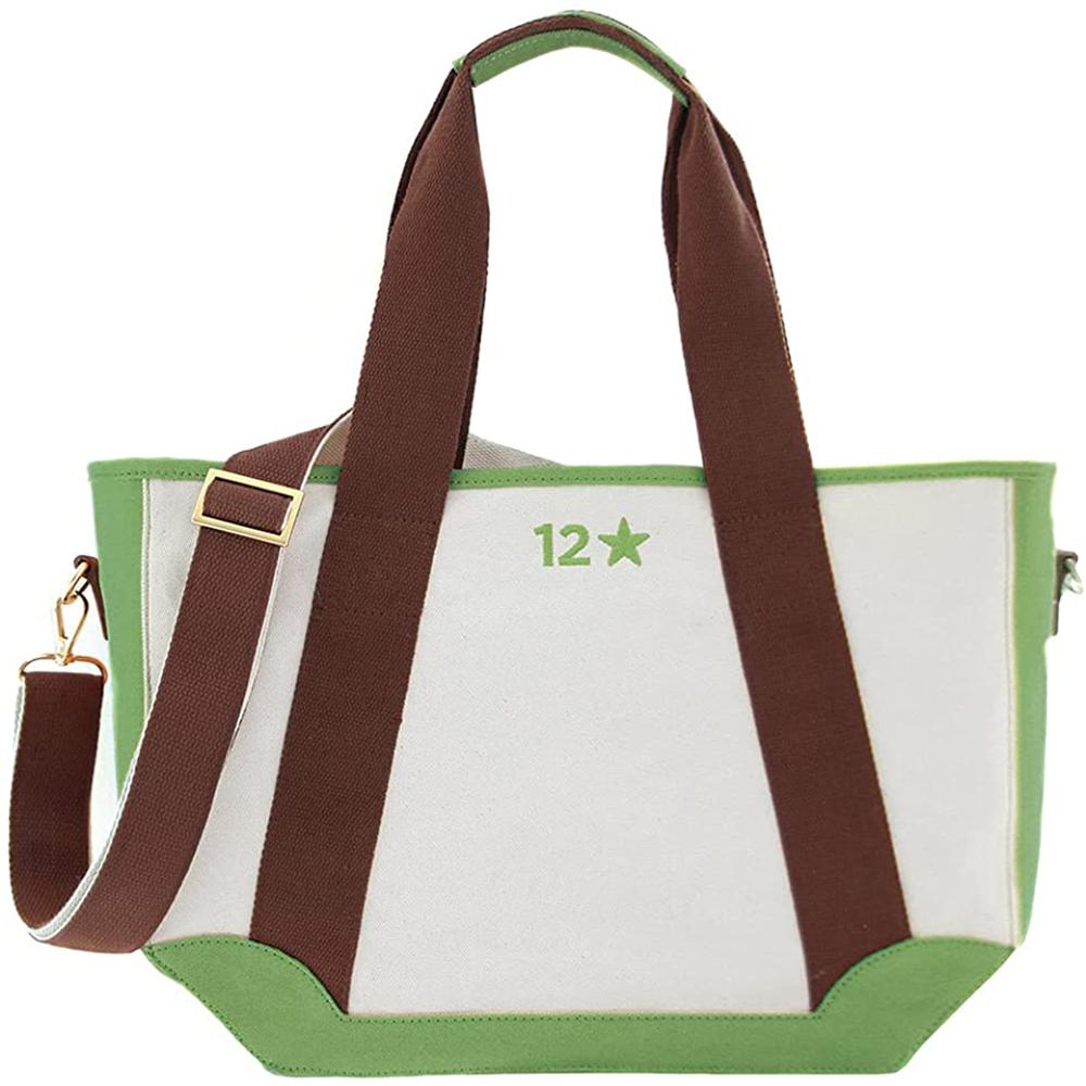 Neutral Green Canvas_Bag
