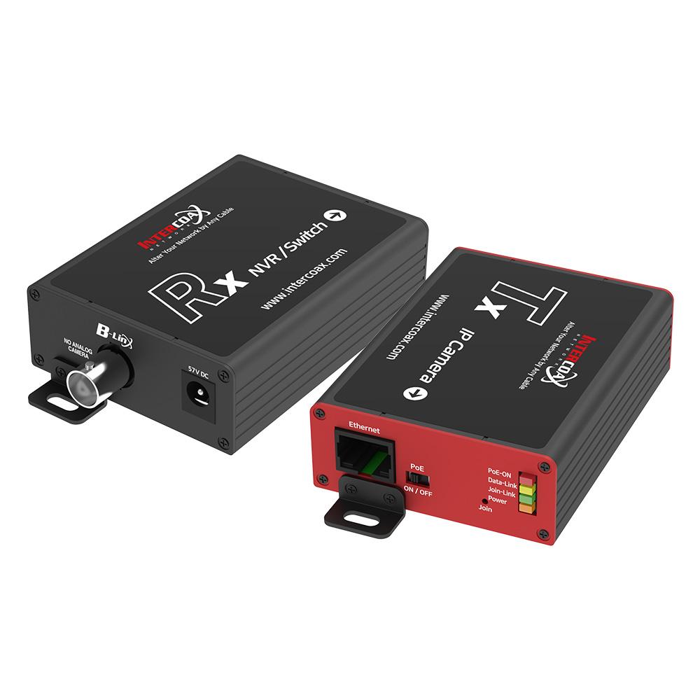Ethernet & PoE over Coax Transceiver Package
