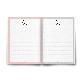 full image Half line note with a siot bear without bond and detachable per page (Pink)