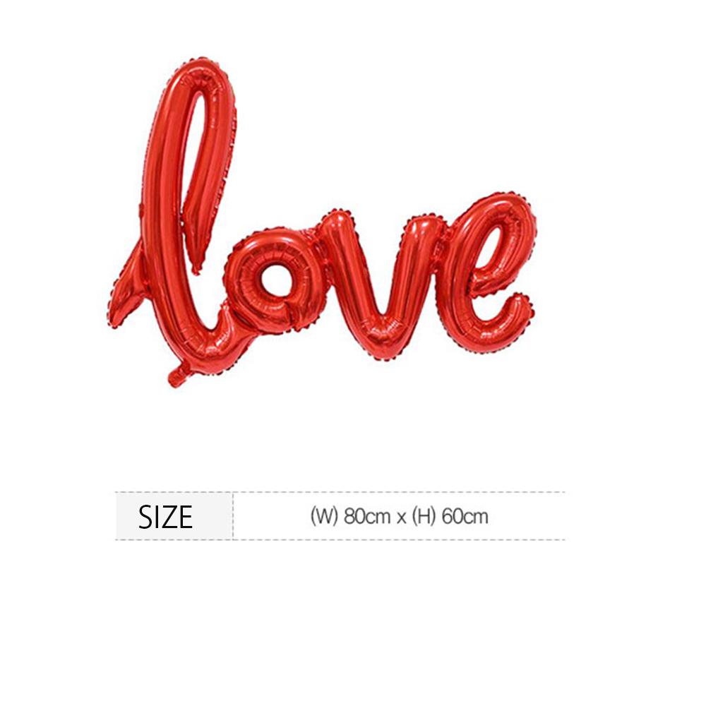 Balloon for event and birthday Character love(gold)