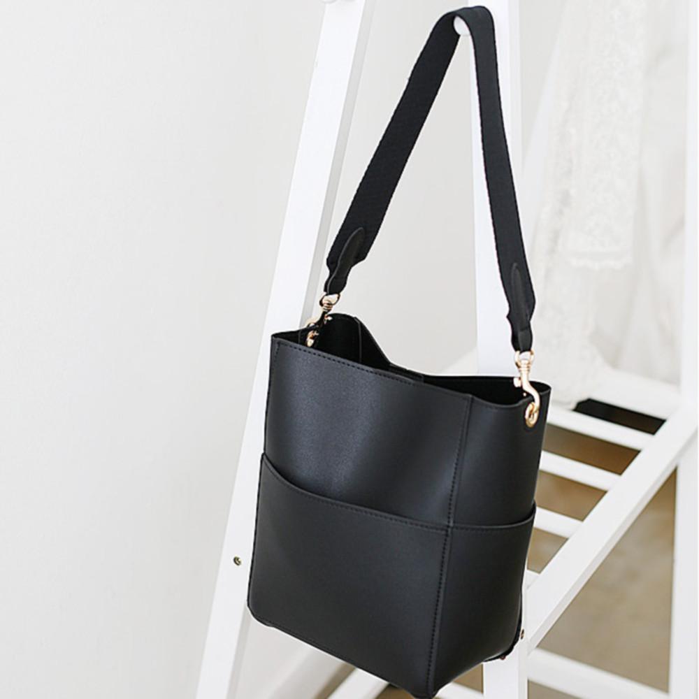 [PinkBag] Sangle 2-way Shoulder Bucket bag (5 Colors)