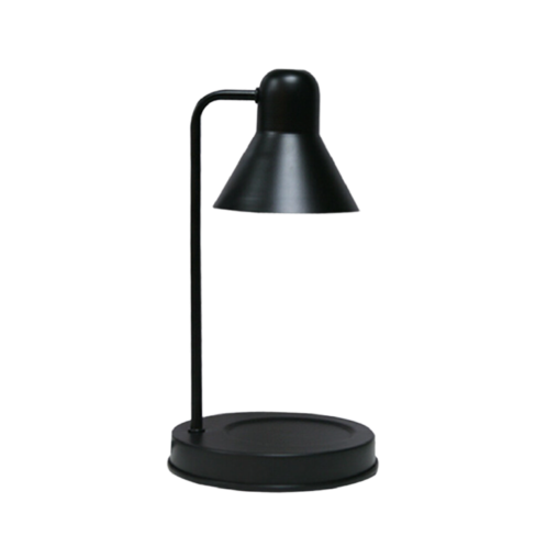 HyunPeople Aroma Candle Candle Lantern Lamp Candle Stand Candle Warmer (Mono) black timer