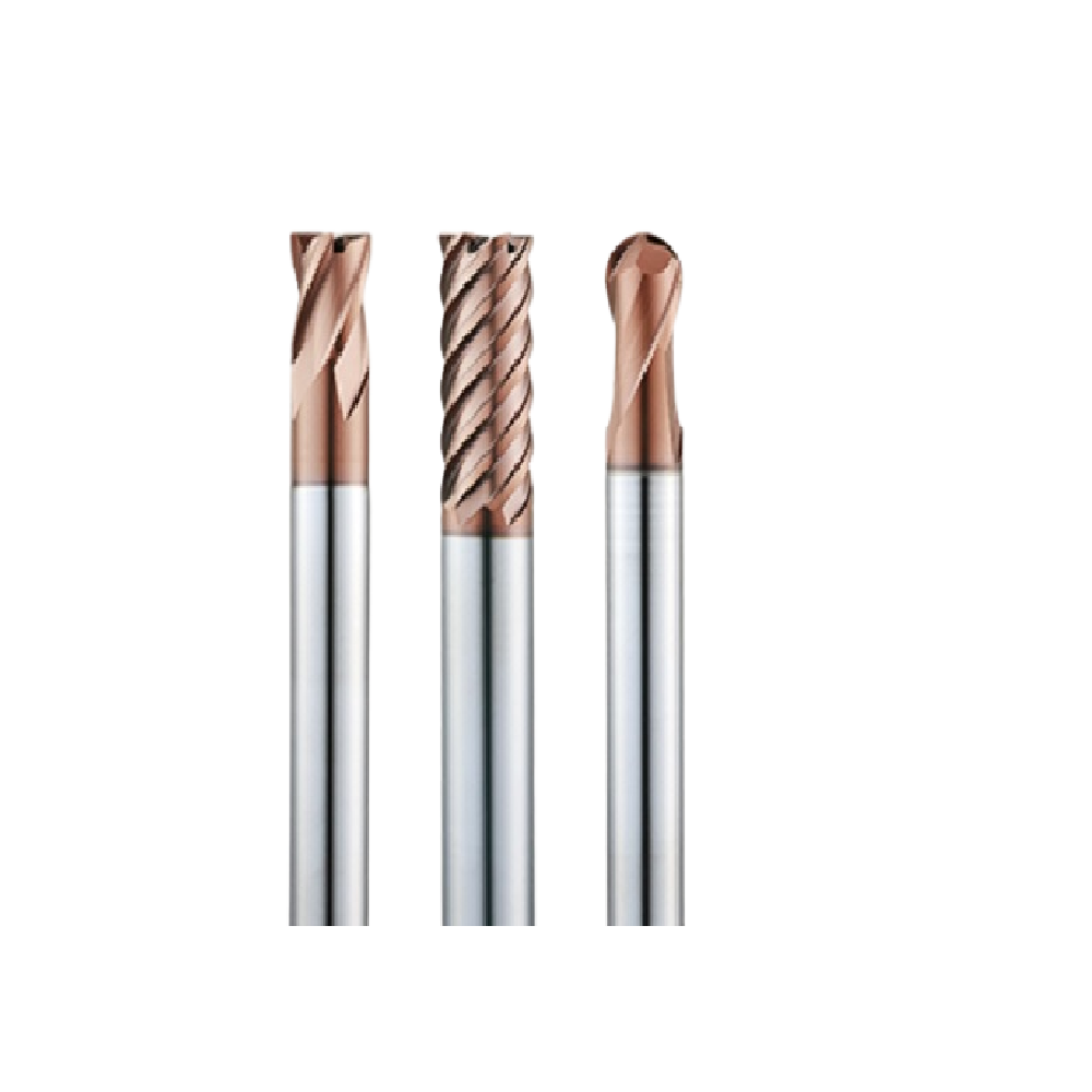 Carbide Coated Endmill for High hardness Steel