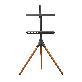full image [EDGEWALL] Tripod TV stand EdgeA Cute floor easel bracket 32-50inch and Max 32kg