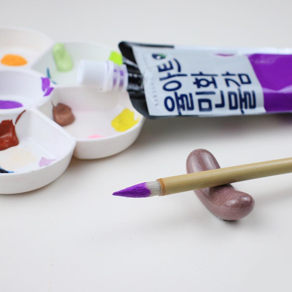 Korean Folk Art Painting Color Pigment 100ml Bulk Tube for East Asian Traditional Art Watercolor