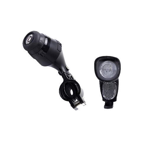 WITHUS&EARTH Wheelswing Bicycle Generator CD Head/Tail light Contact Direct