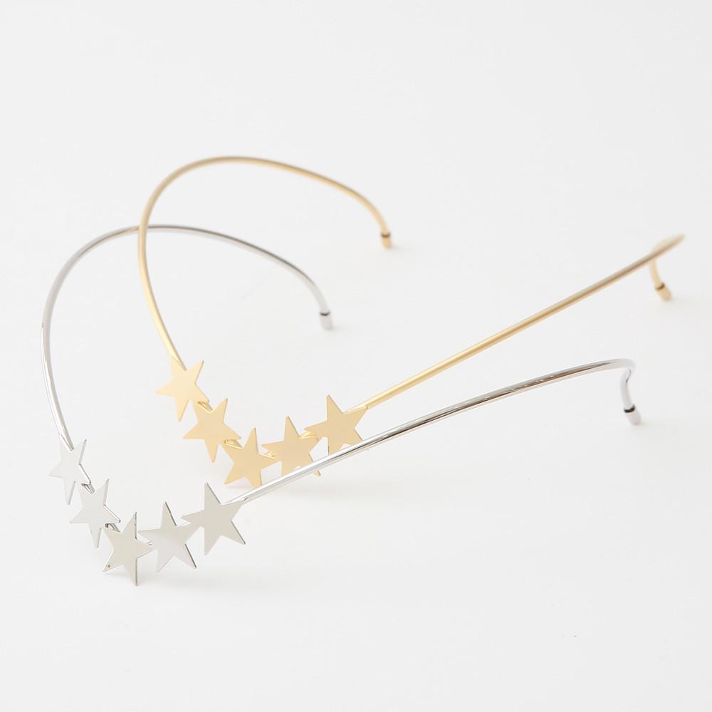 Star goddess back band - Matte Gold