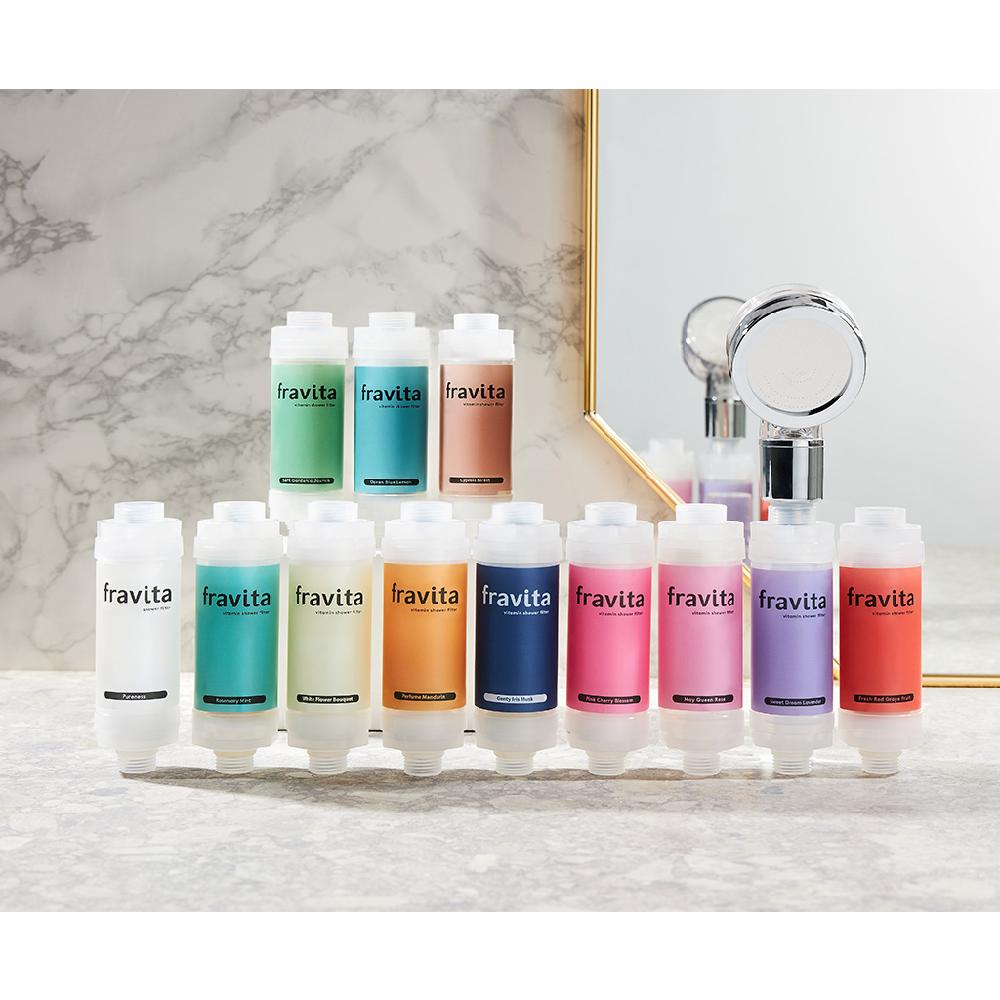 Fravita Vitamin Aroma Shower Filter #Perfume Mandarin