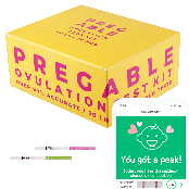PREGABLE ovulation and pregnancy test kit with SmileReader mobile app