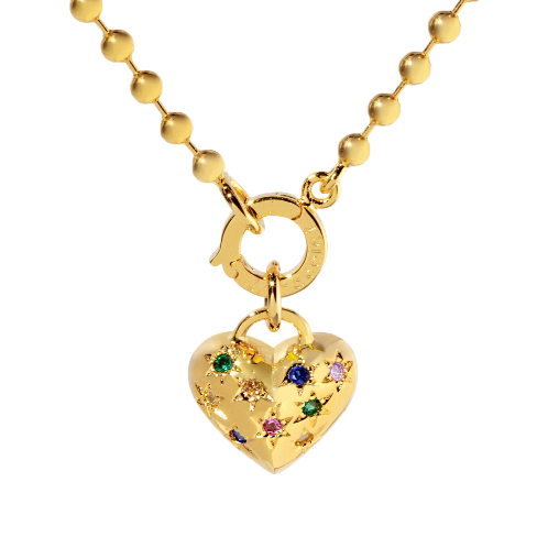 Multi Heart Necklace