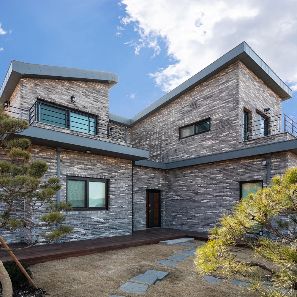 Unique Old Blue Brick