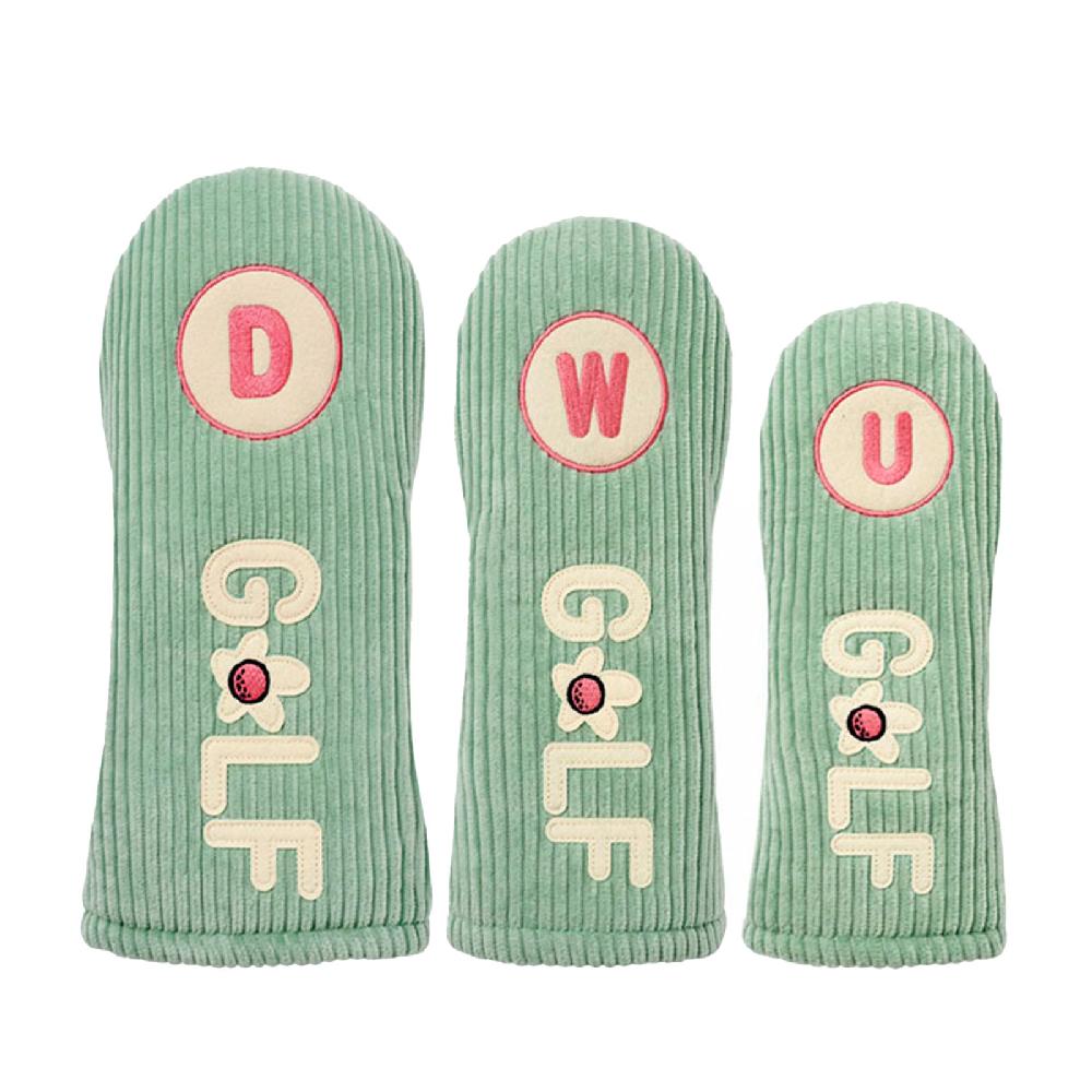 Coduroy Golf Headcover Set (3ea)