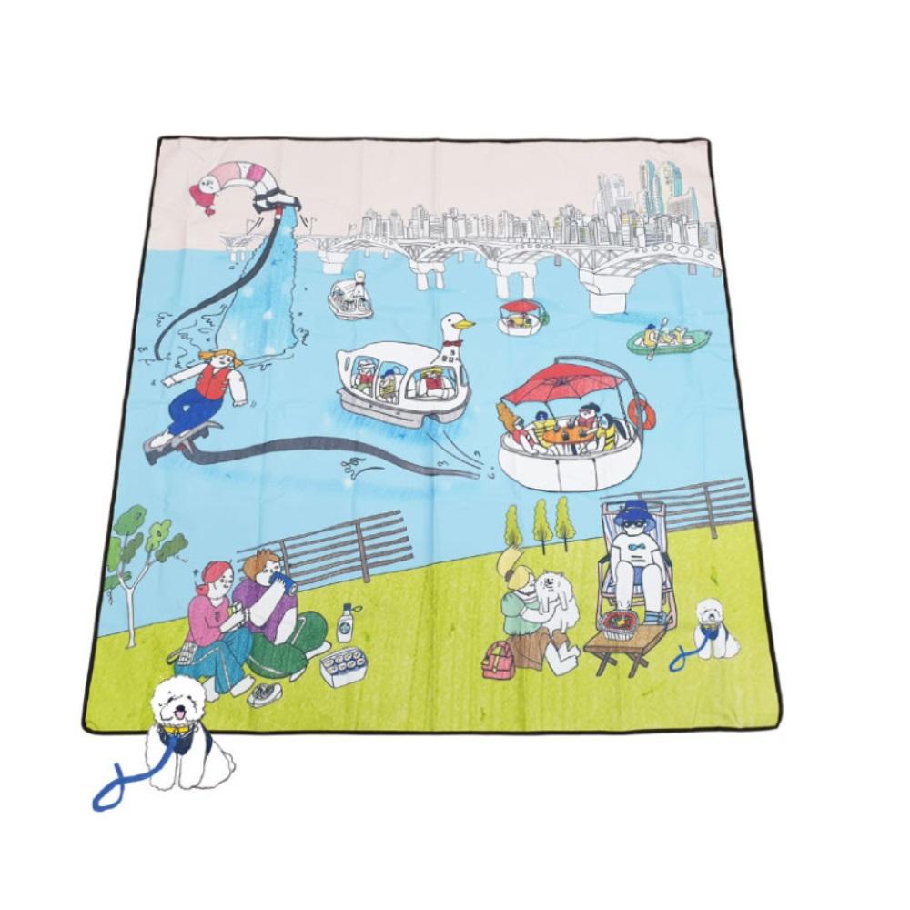 Hangang Park Water Leisure Story Picnic Mat