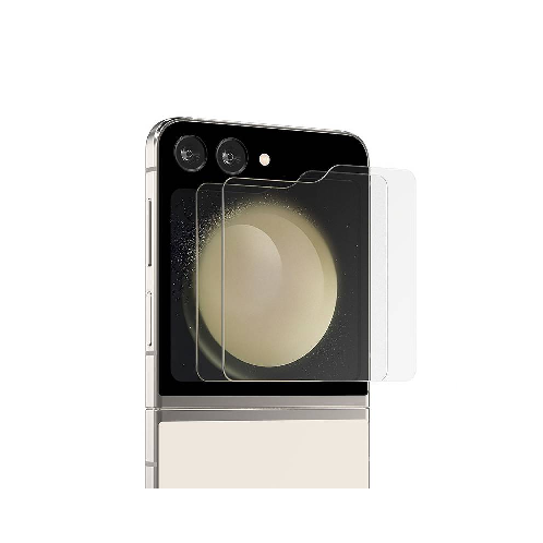 Tanglewood Bezel-less Tempered Glass Screen Protector for Z Flip5 Flex Window