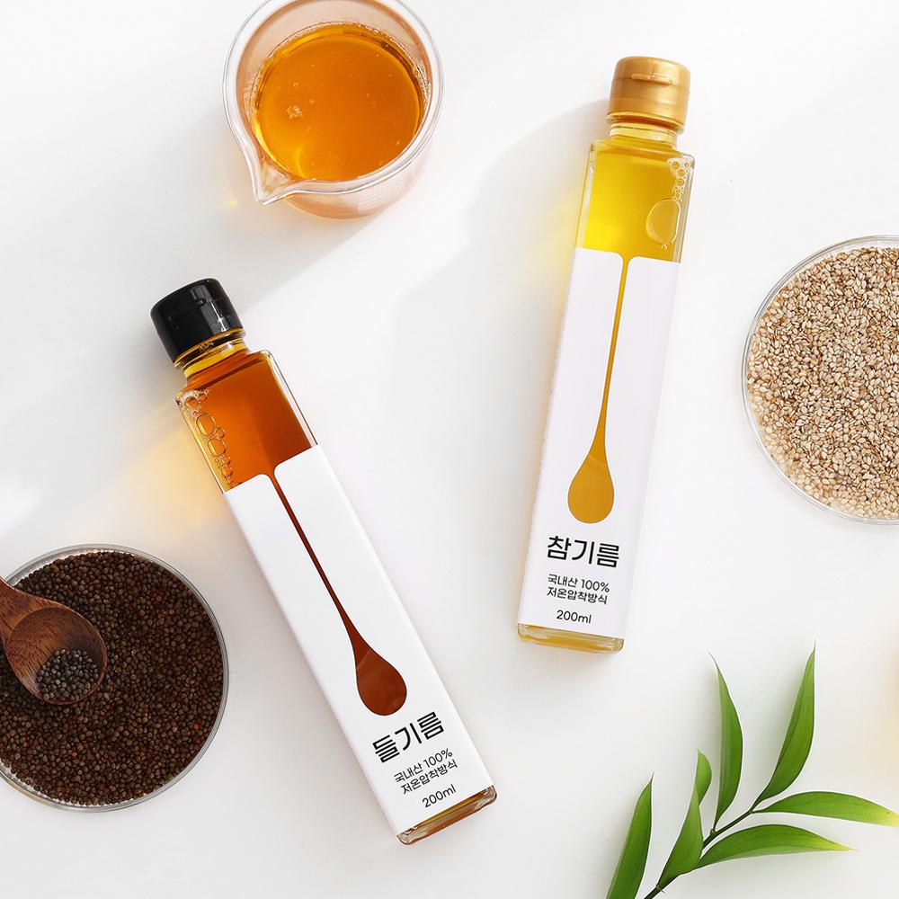 Premium Sesame oil & Perilla oil gift set