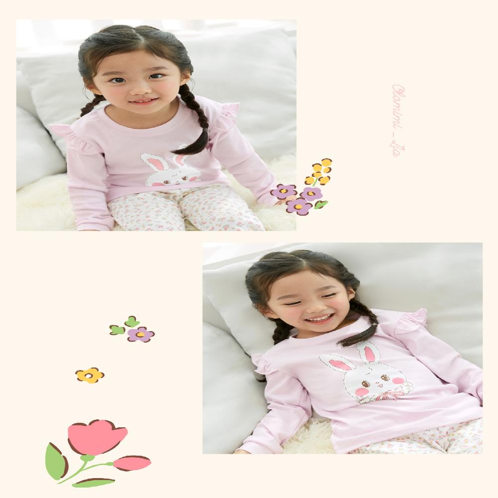 kids wear 30S 3/4 length modal <Lia>