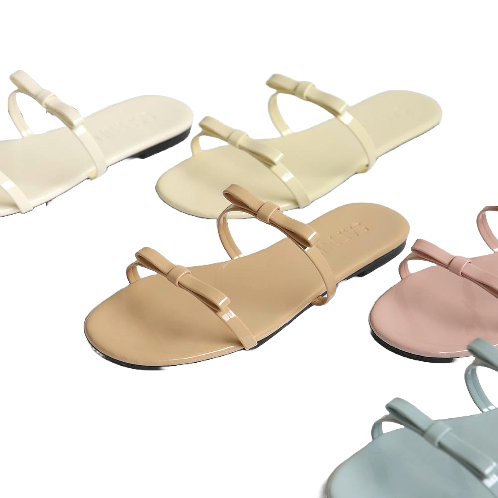 Terroshoe Ribbon Strap Slipper (1cm)