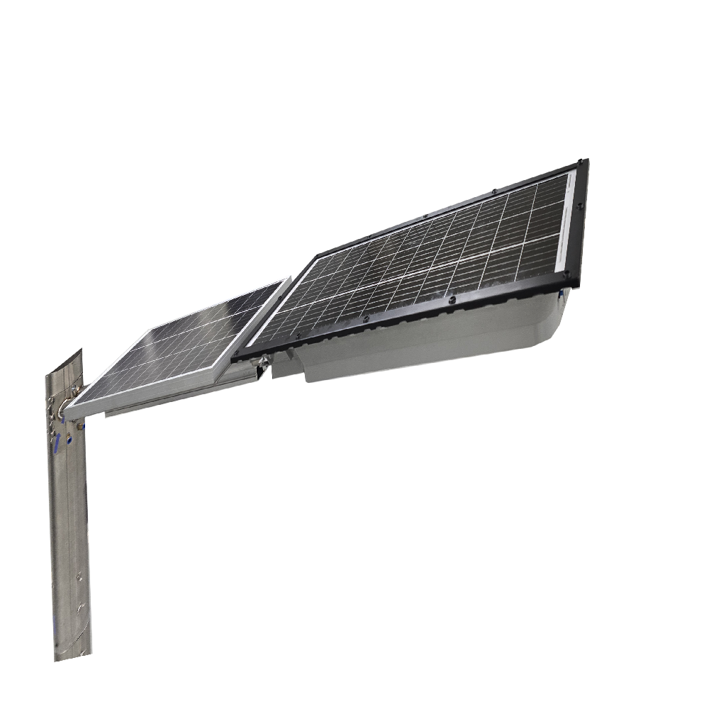 Solar Street & Security Light with Natural Air Cooling System