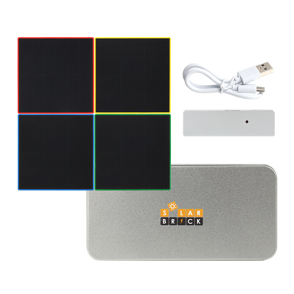 Portable combinable solar charger SolarBrick GEN2